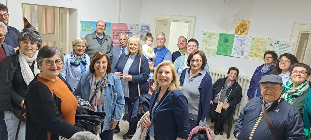 Partecipazione rassegna delle corali UNITRE Puglia (Ceglie Messapica)