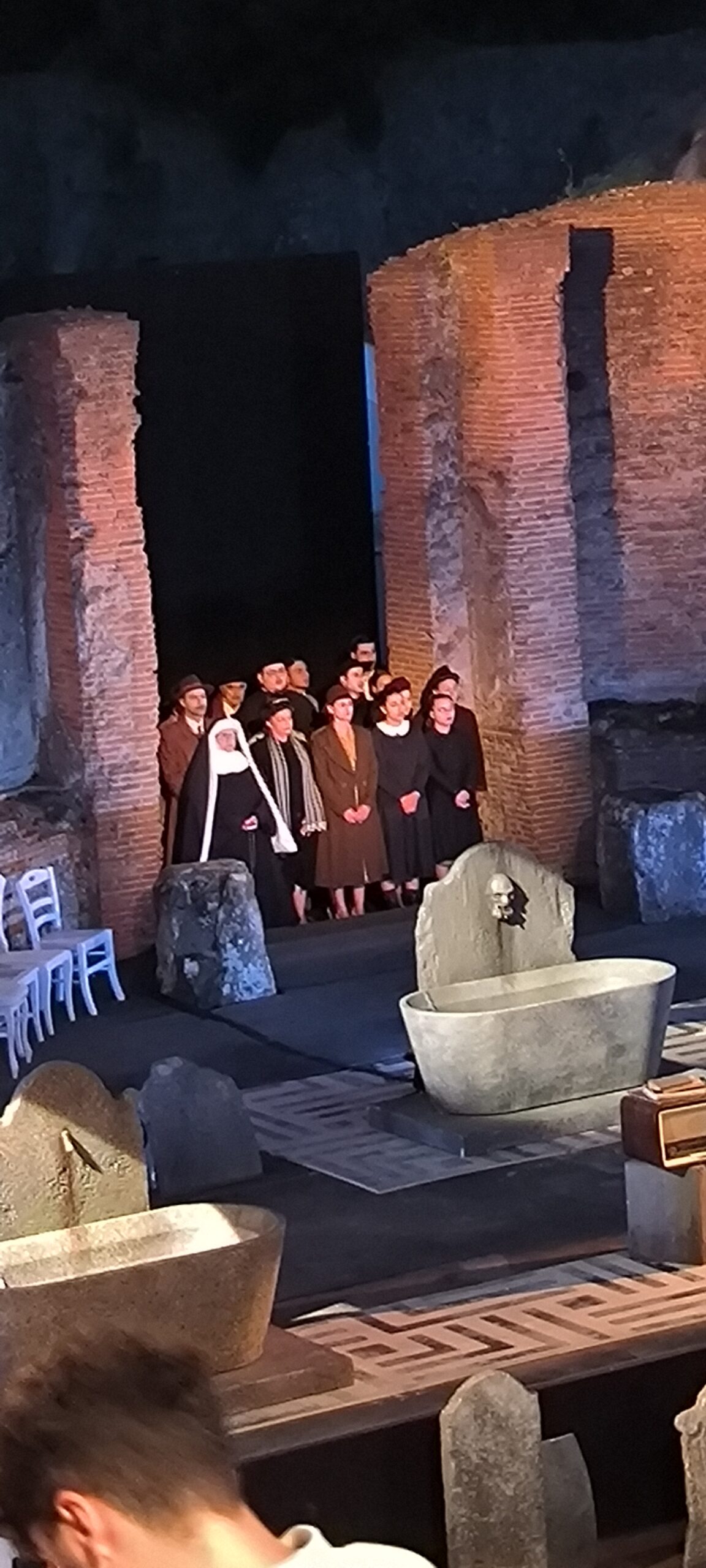 Pompei Theatrum Mundi 16 e 17 Giugno 2023 “CLITENNESTRA” nostri soci in scena